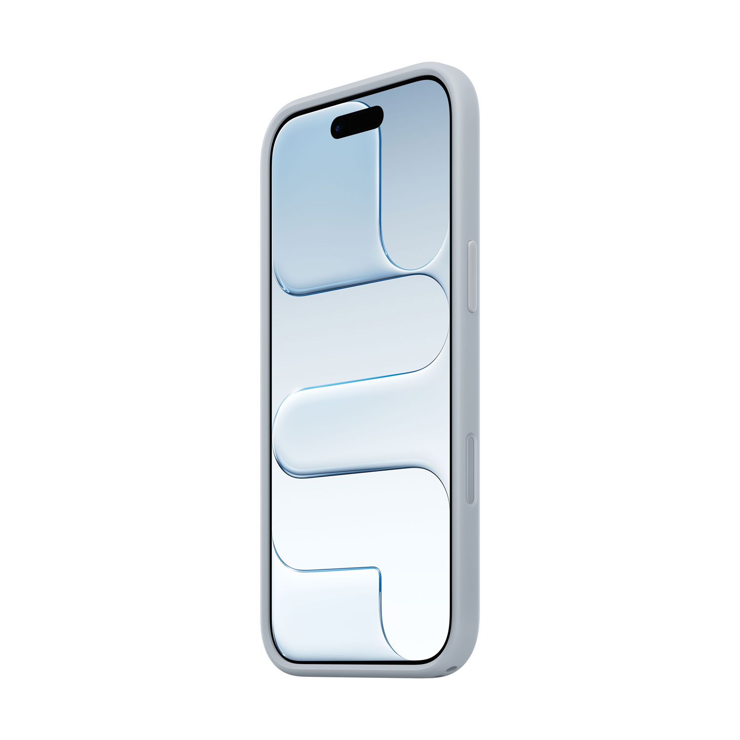 Apple Bumper Case for iPhone Air - Light Blue