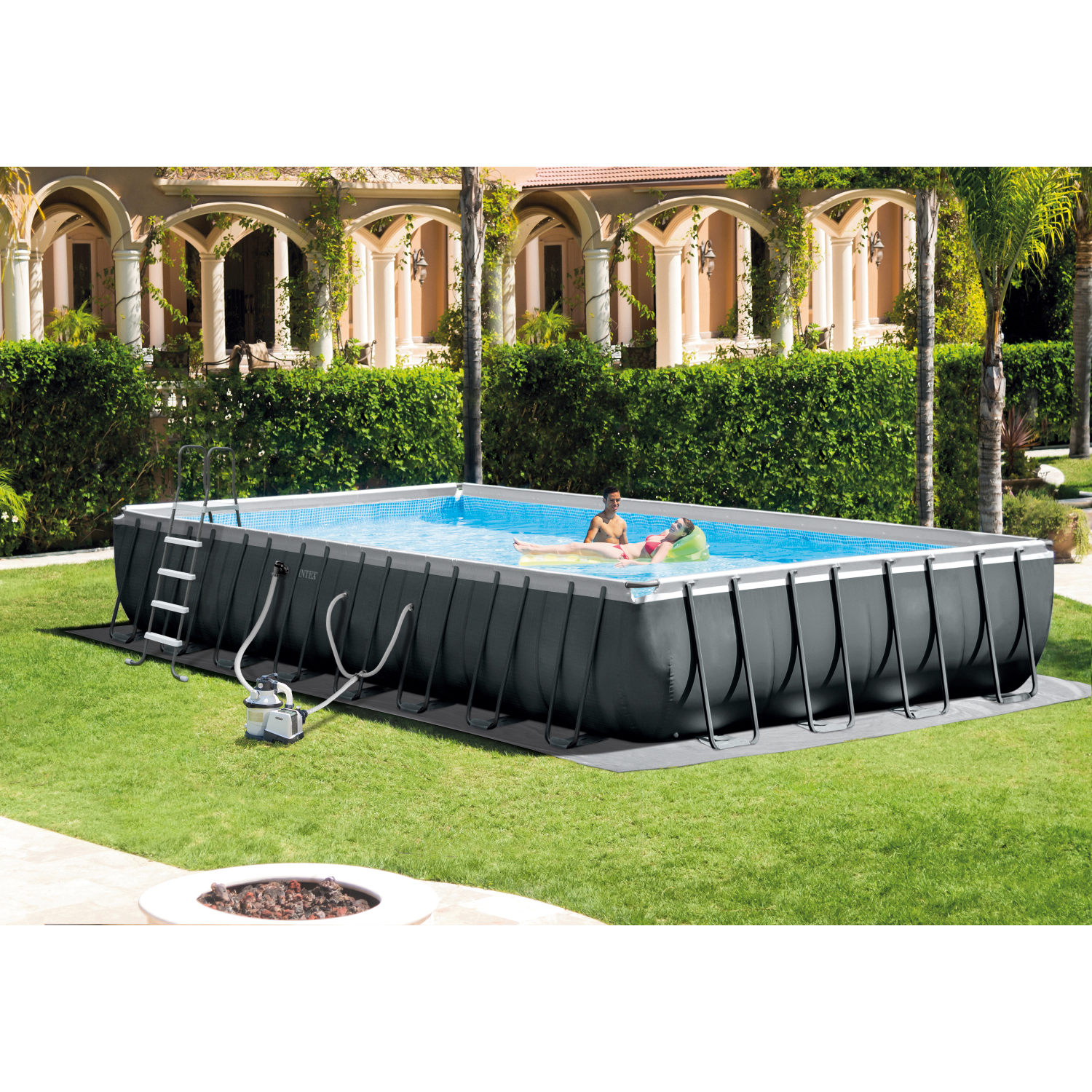 Ensemble de piscine rectangulaire Ultra XTR de 32 pi x 16 pi x 52&nbsp;po d'Intex