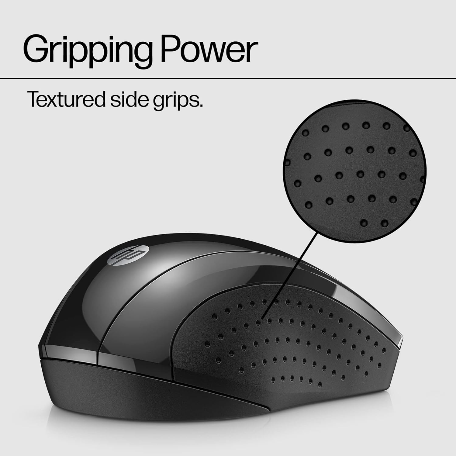 Souris sans fil X3000 G3 de HP, batterie de 15 mois, prises latérales et puissant 1600&nbsp;ppp capteur optique TrueMove