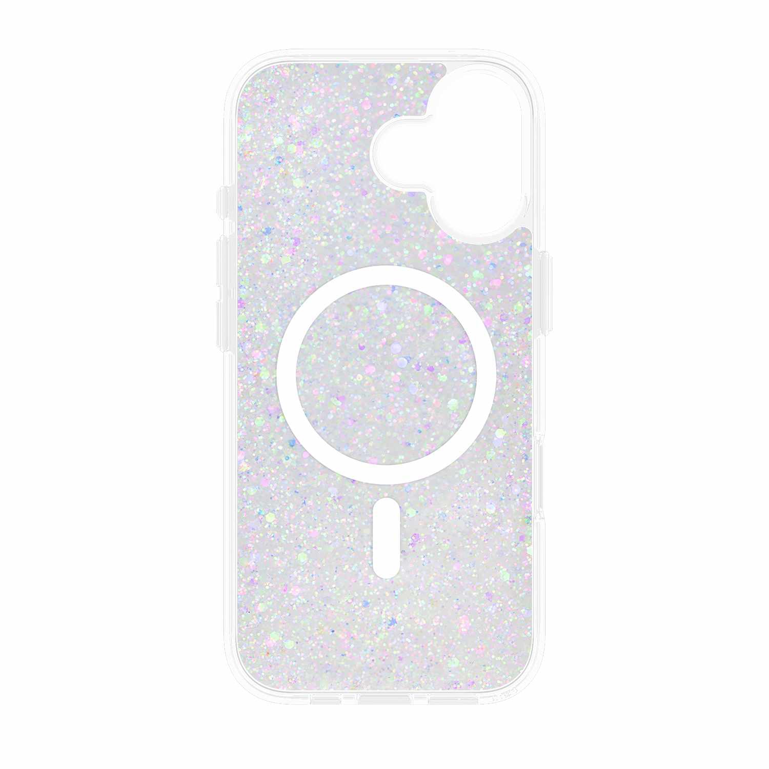 Étui protecteur MagSafe KS057396 de Kate Spade pour iPhone 17 Chunky Glitter Iridescent