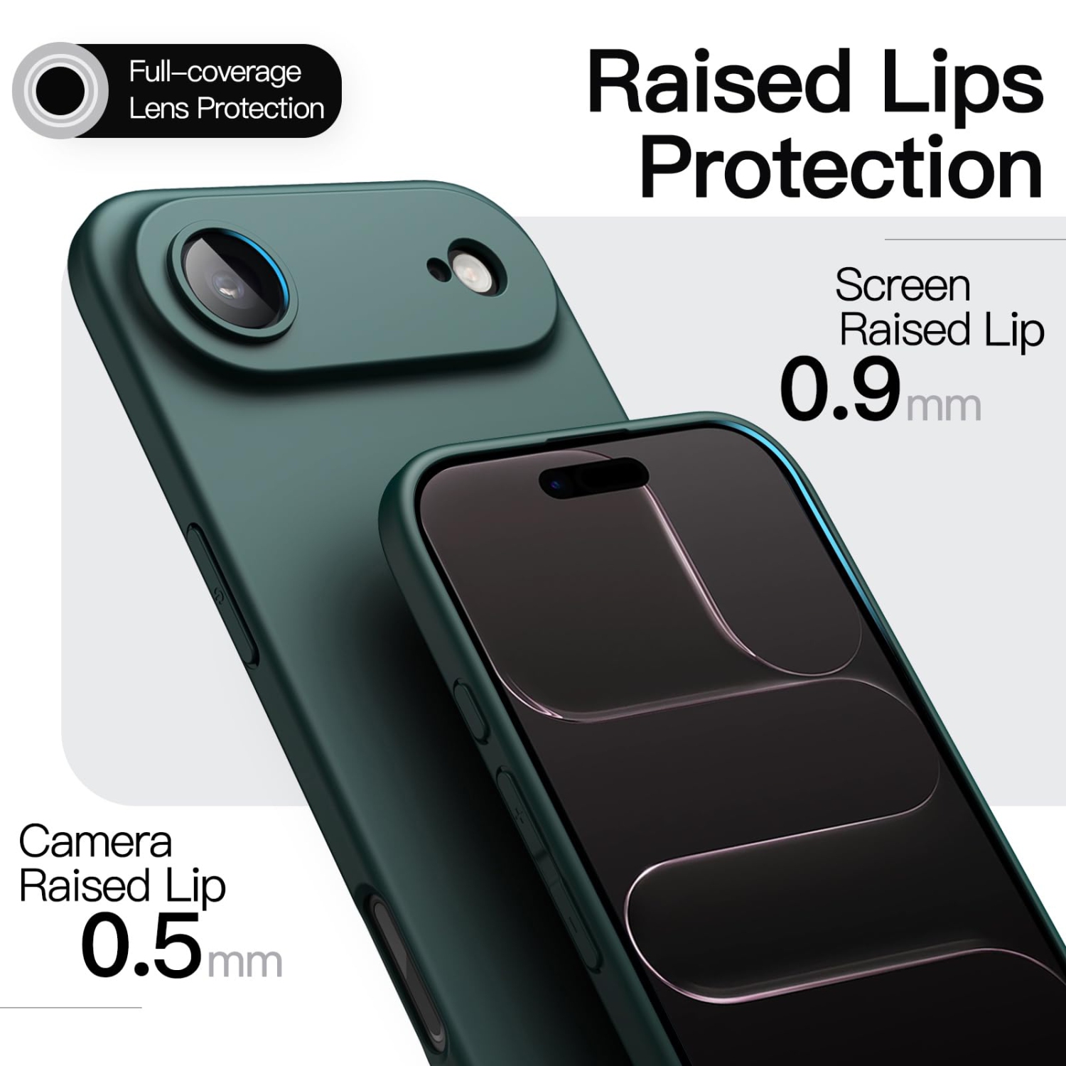 JETech Slim Case for iPhone 17 Air, Ultra-Thin Lightweight Minimalist Phone Cover with Camera Lens Protection, Matte Anti-Fingerprint Finish,