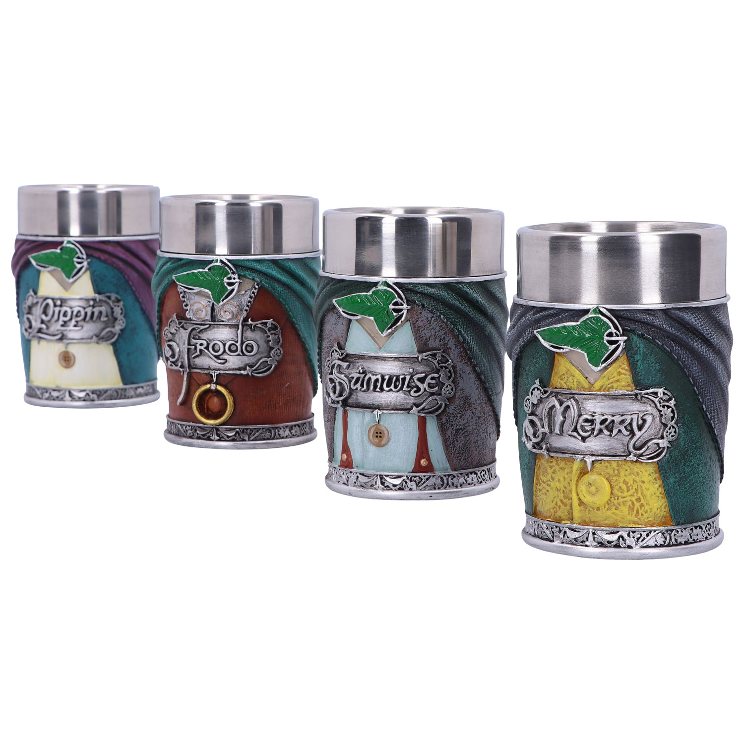 Nemesis Now Lord of the Rings Hobbit Shot Glass Set - 4 Pack