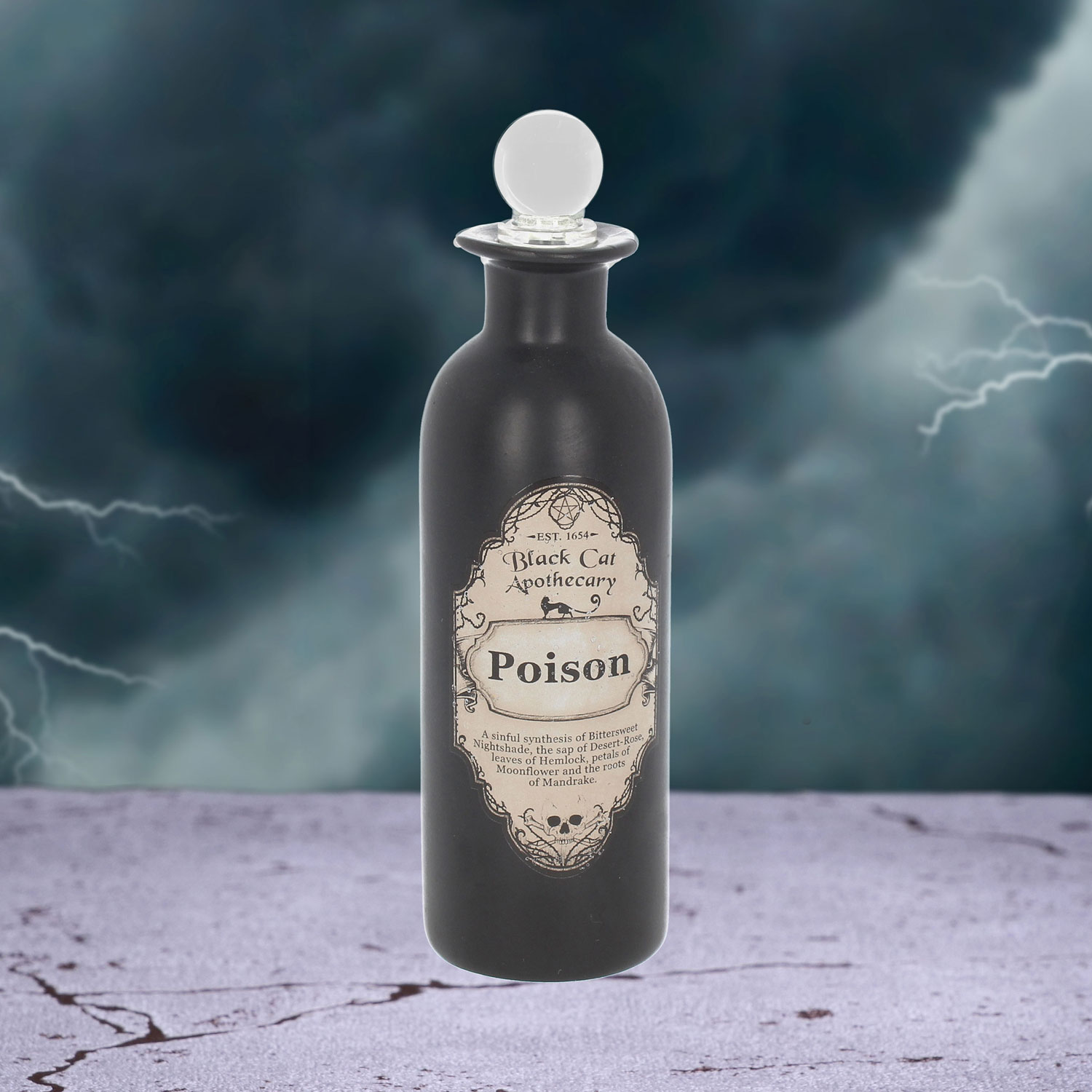 Nemesis Now Ceramic Poison Potion Bottle