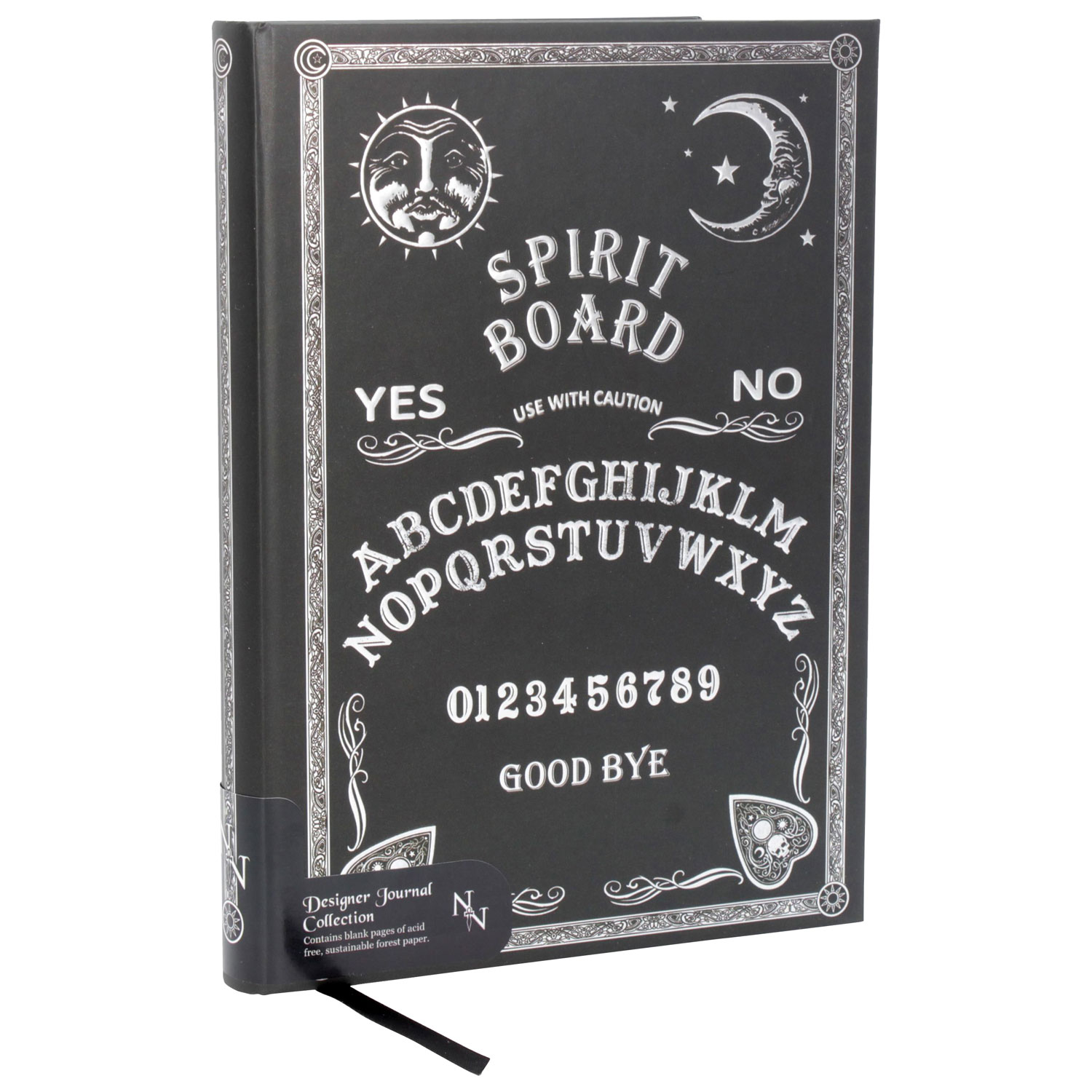 Nemesis Now White Spirit Board Embossed<strong> </strong>Journal