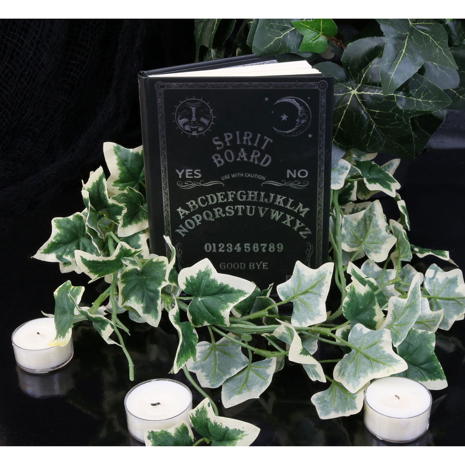 Nemesis Now White Spirit Board Embossed<strong> </strong>Journal