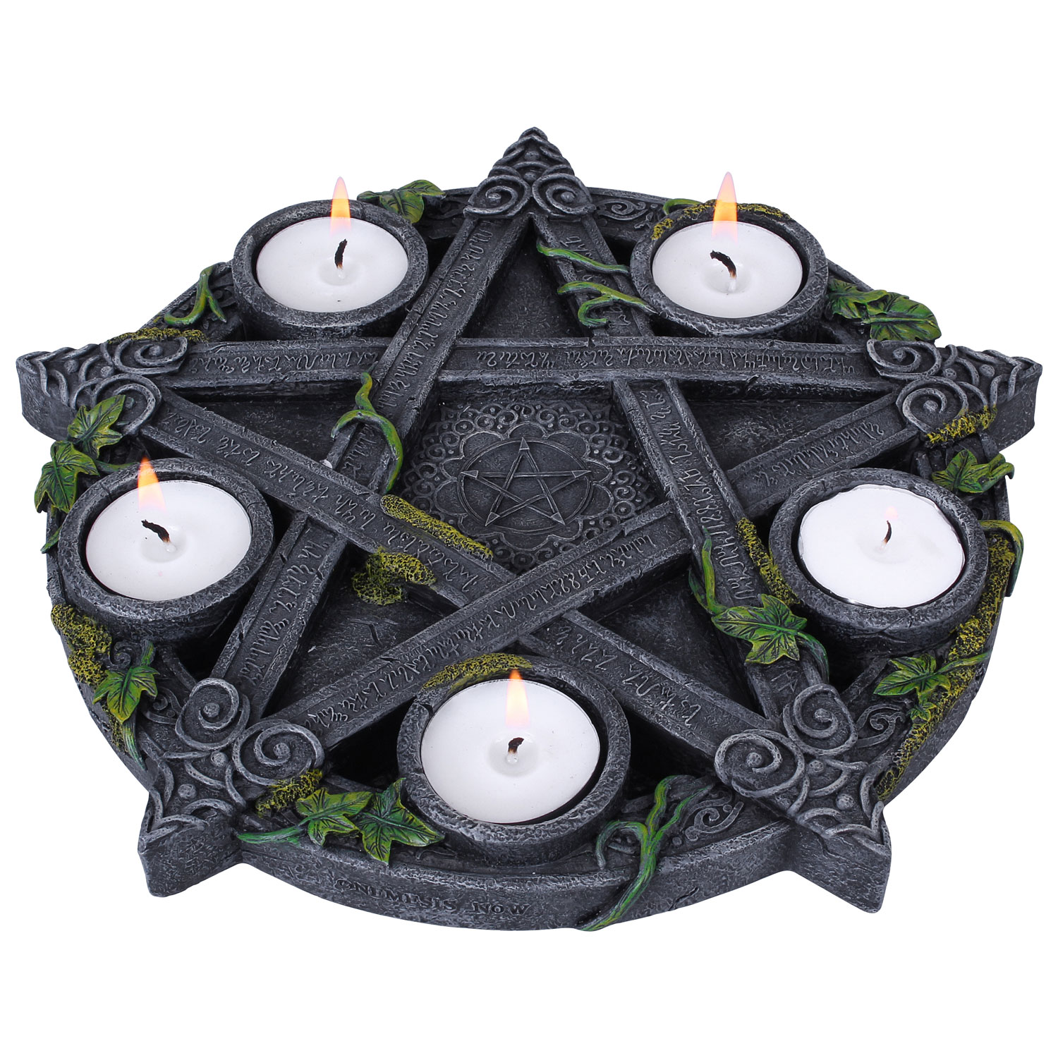 Nemesis Now Wiccan Pentagram Tea Light Holder