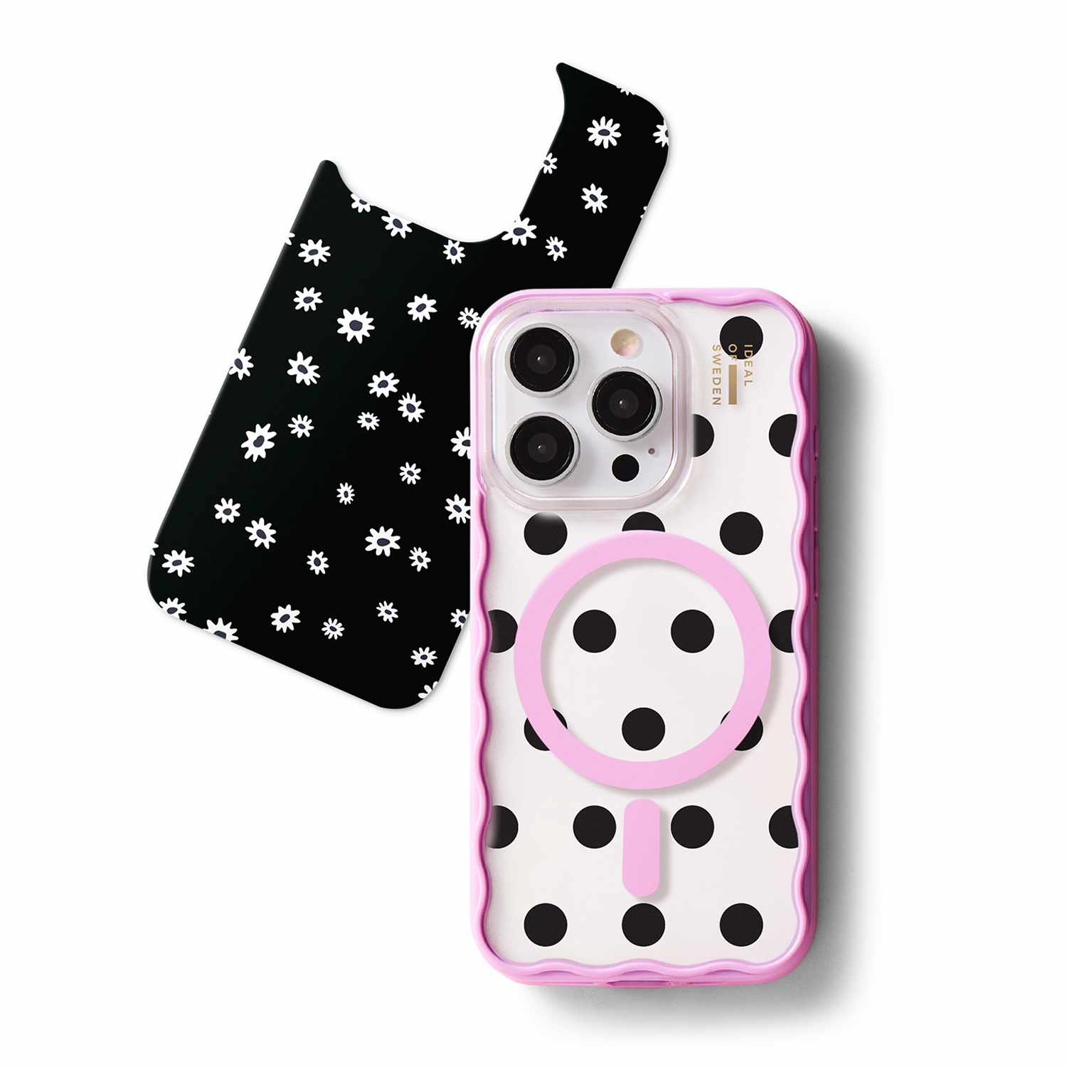 Ideal of Sweden Print Pack iPhone 17 Pro Ecru Noir