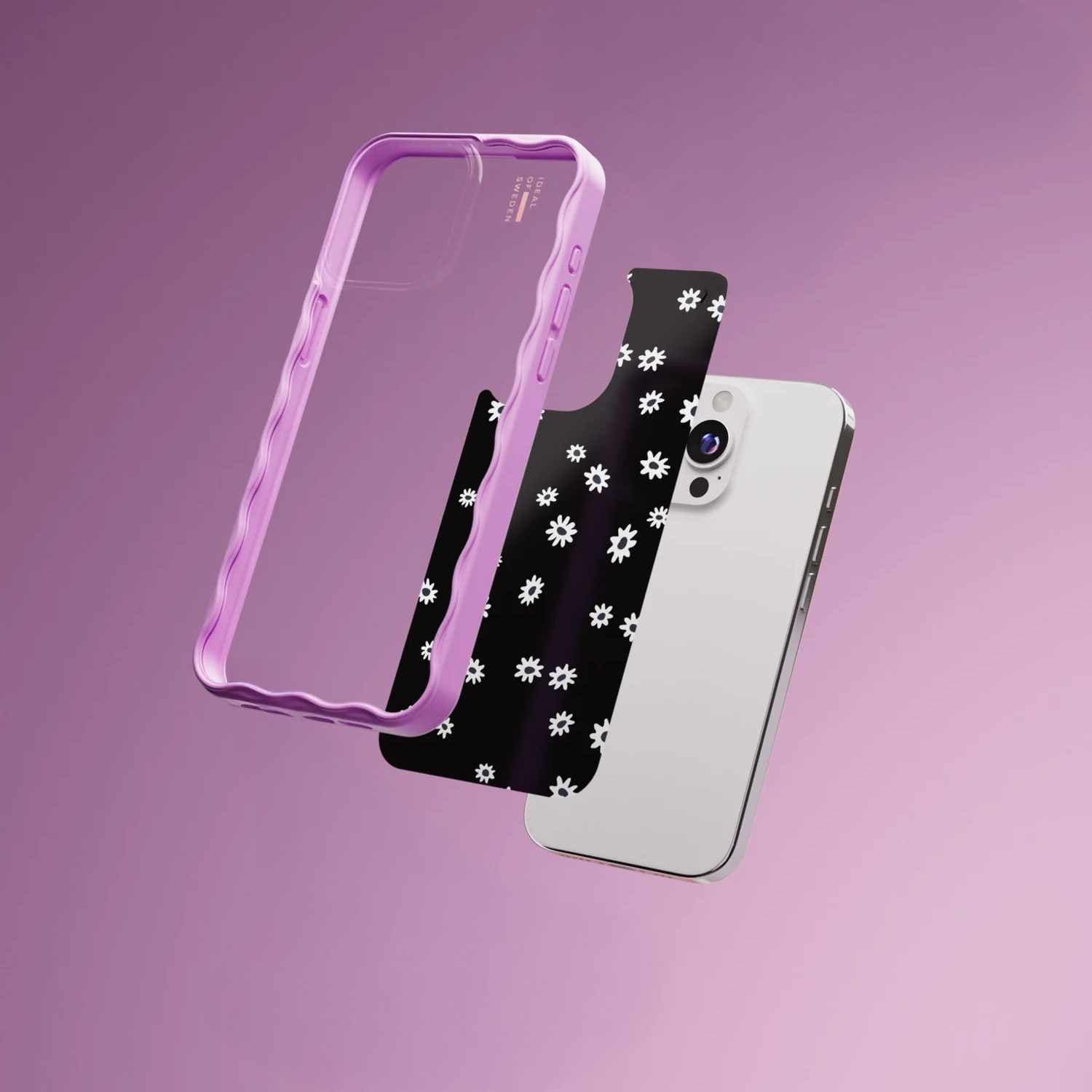 Ideal of Sweden Print Pack iPhone 17 Pro Ecru Noir