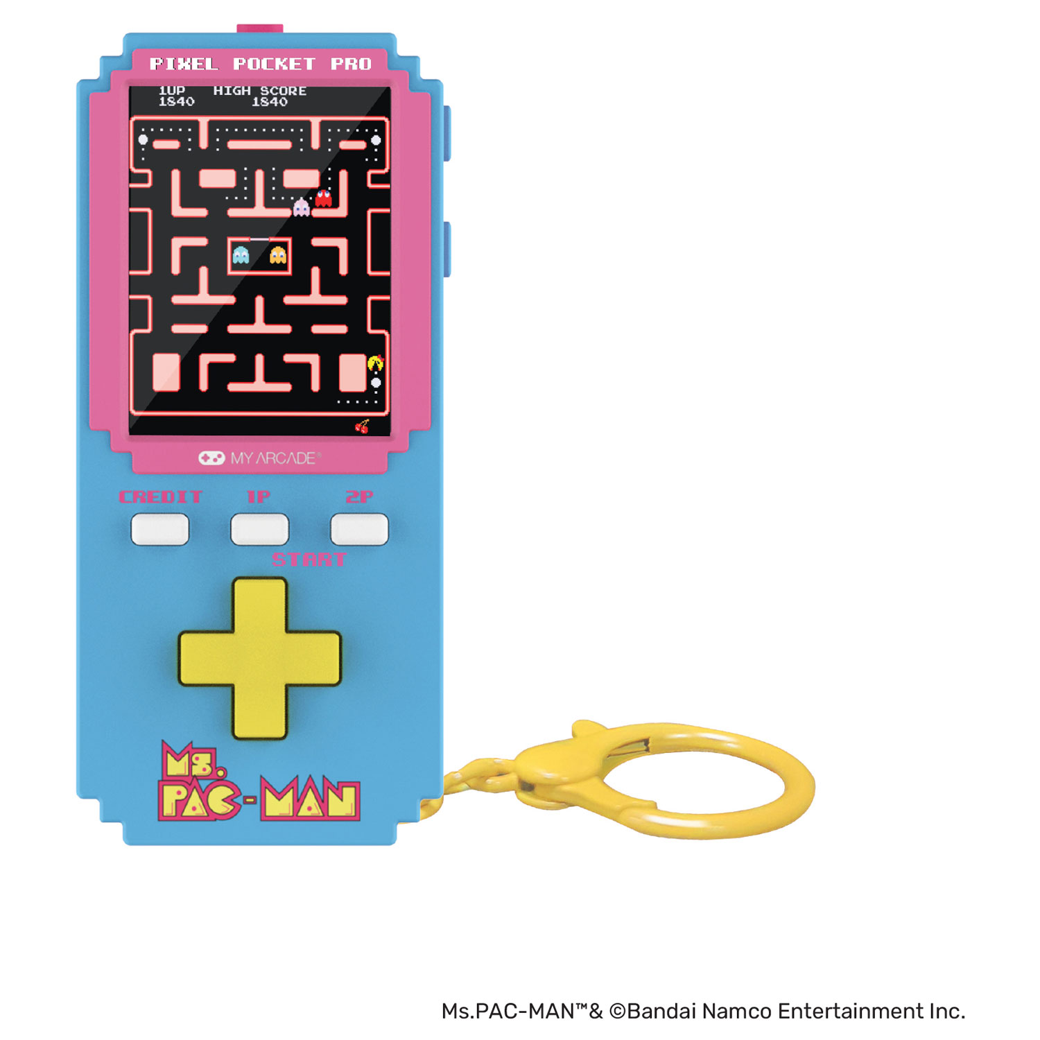 Console de jeu portative Uni Pixel Pocket Pro Ms. Pac-Man de Dream Gear