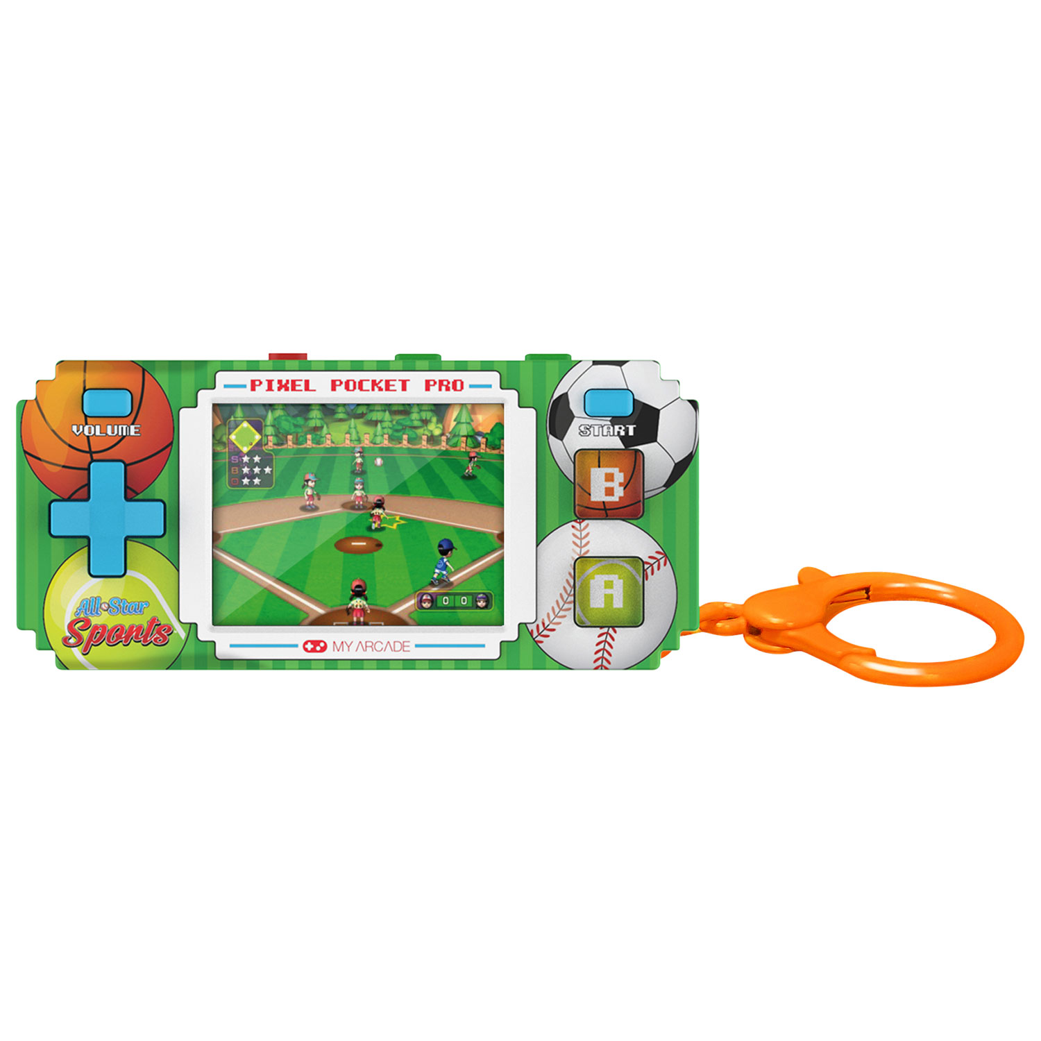 Dream Gear Uni Pixel Pocket Pro All-Star Sports Portable Gaming System