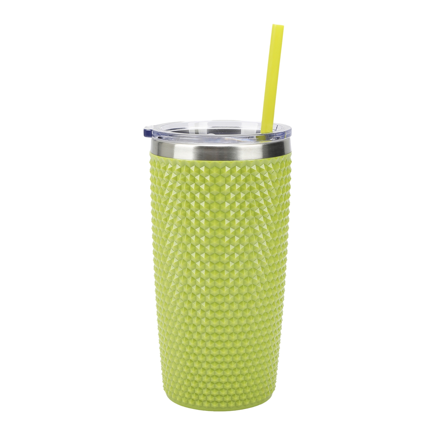 The Grinch Character Wreath Green 20 Oz Stainless Steel Spiked Tumbler