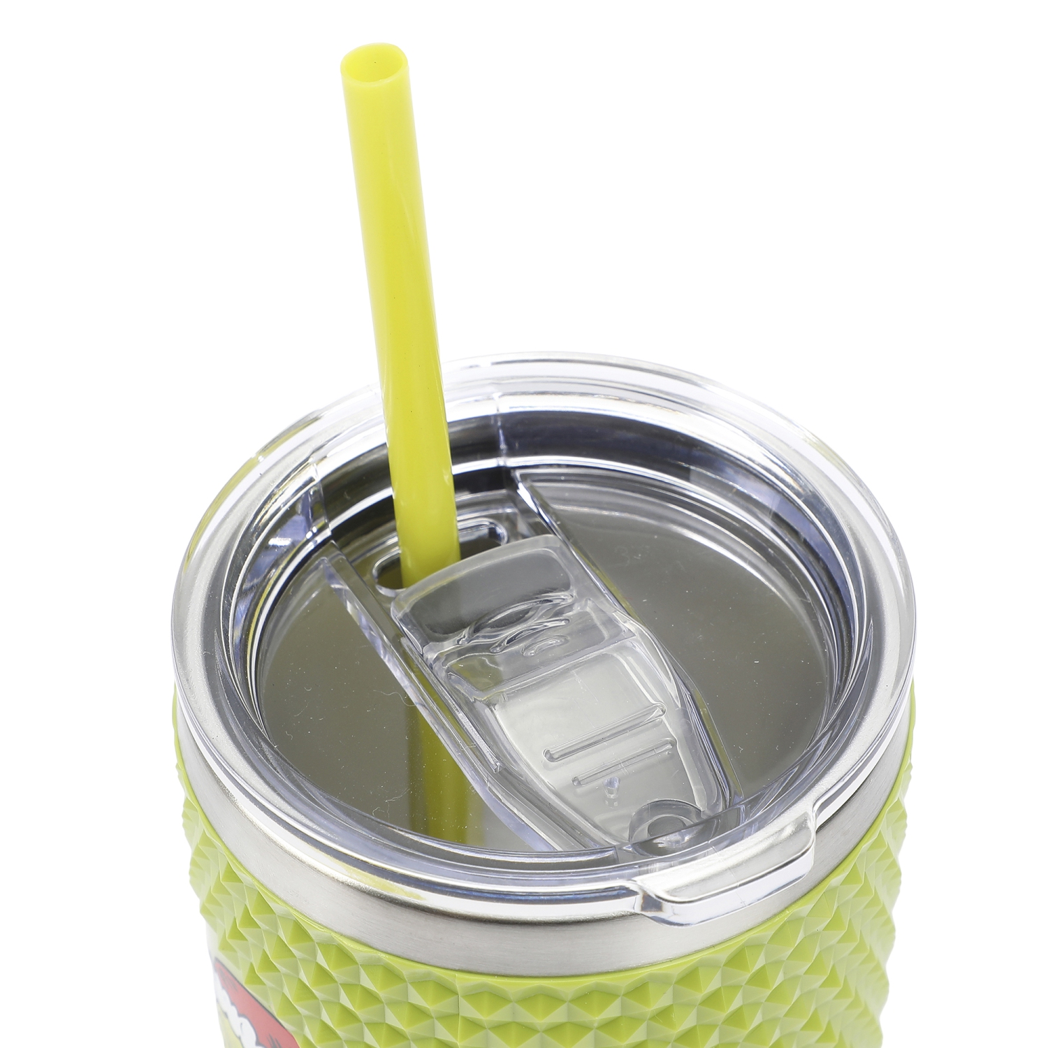 The Grinch Character Wreath Green 20 Oz Stainless Steel Spiked Tumbler