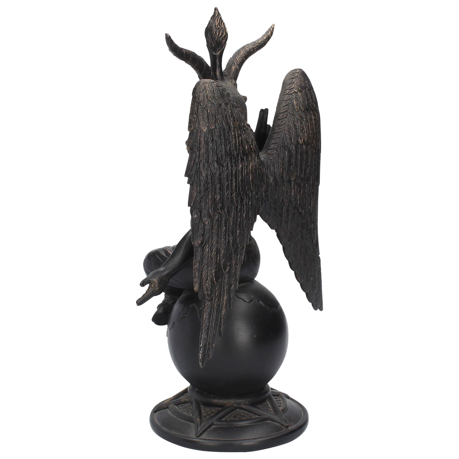 Figurine antique de Baphomet de Nemesis Now