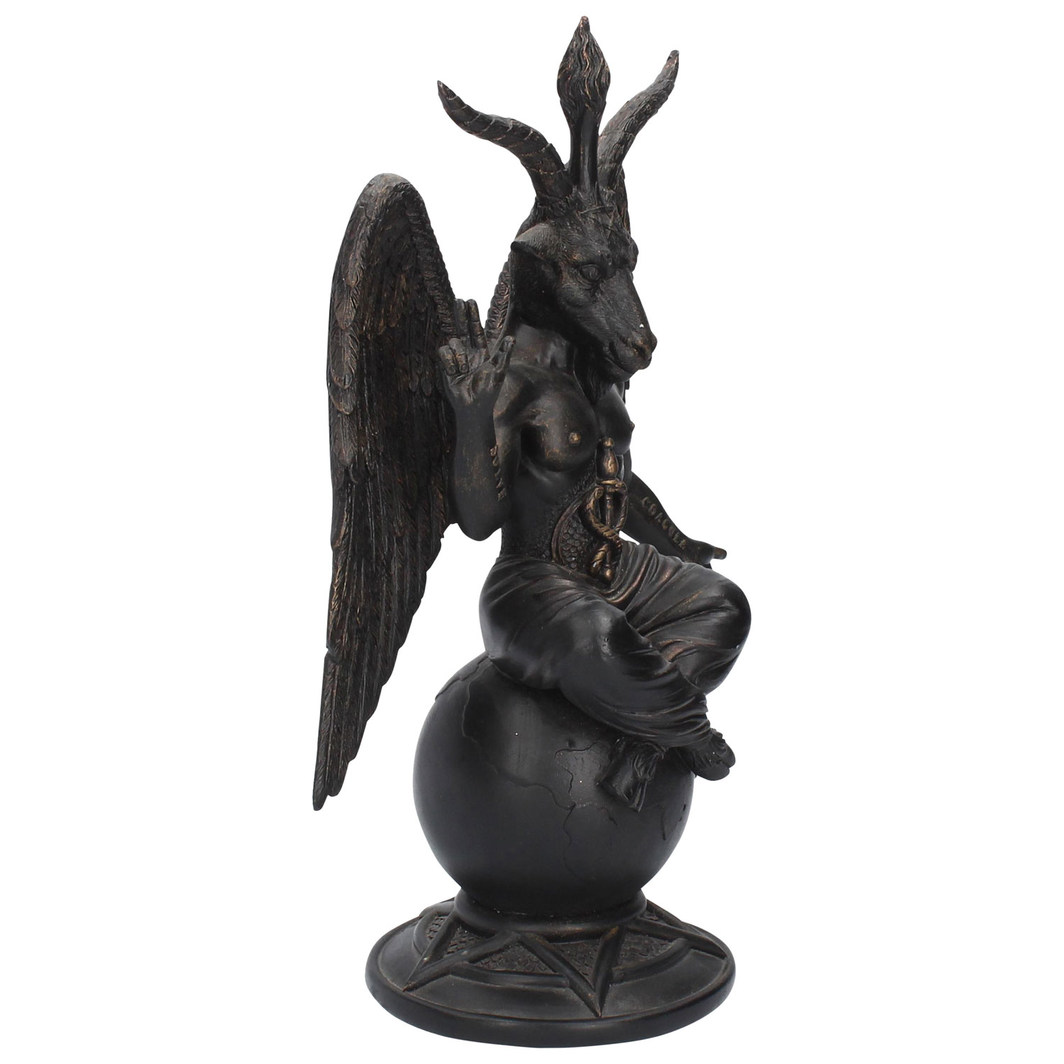 Figurine antique de Baphomet de Nemesis Now
