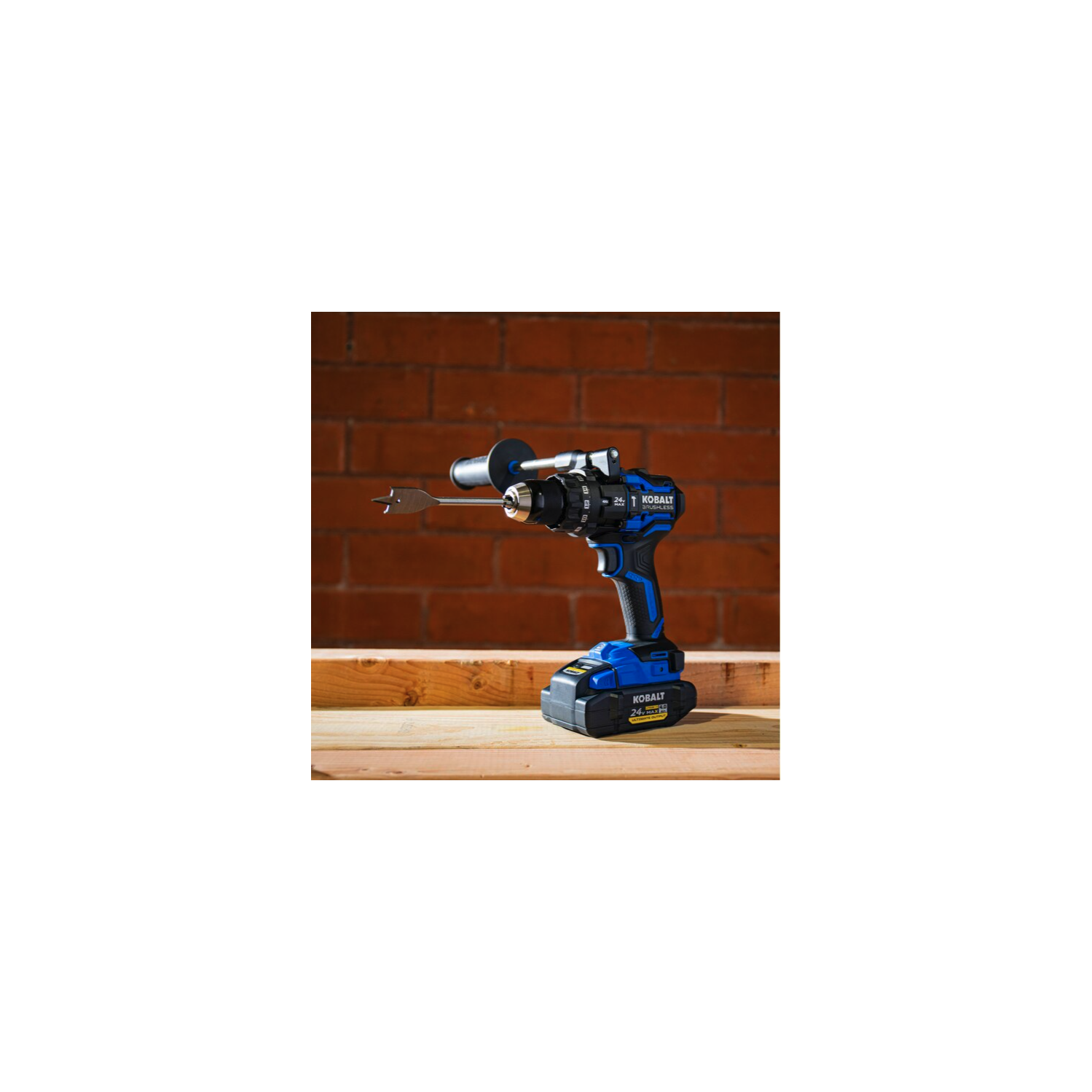 Perceuse/plongeuse à percussion sans balais XTR de Kobalt - Étui rigide