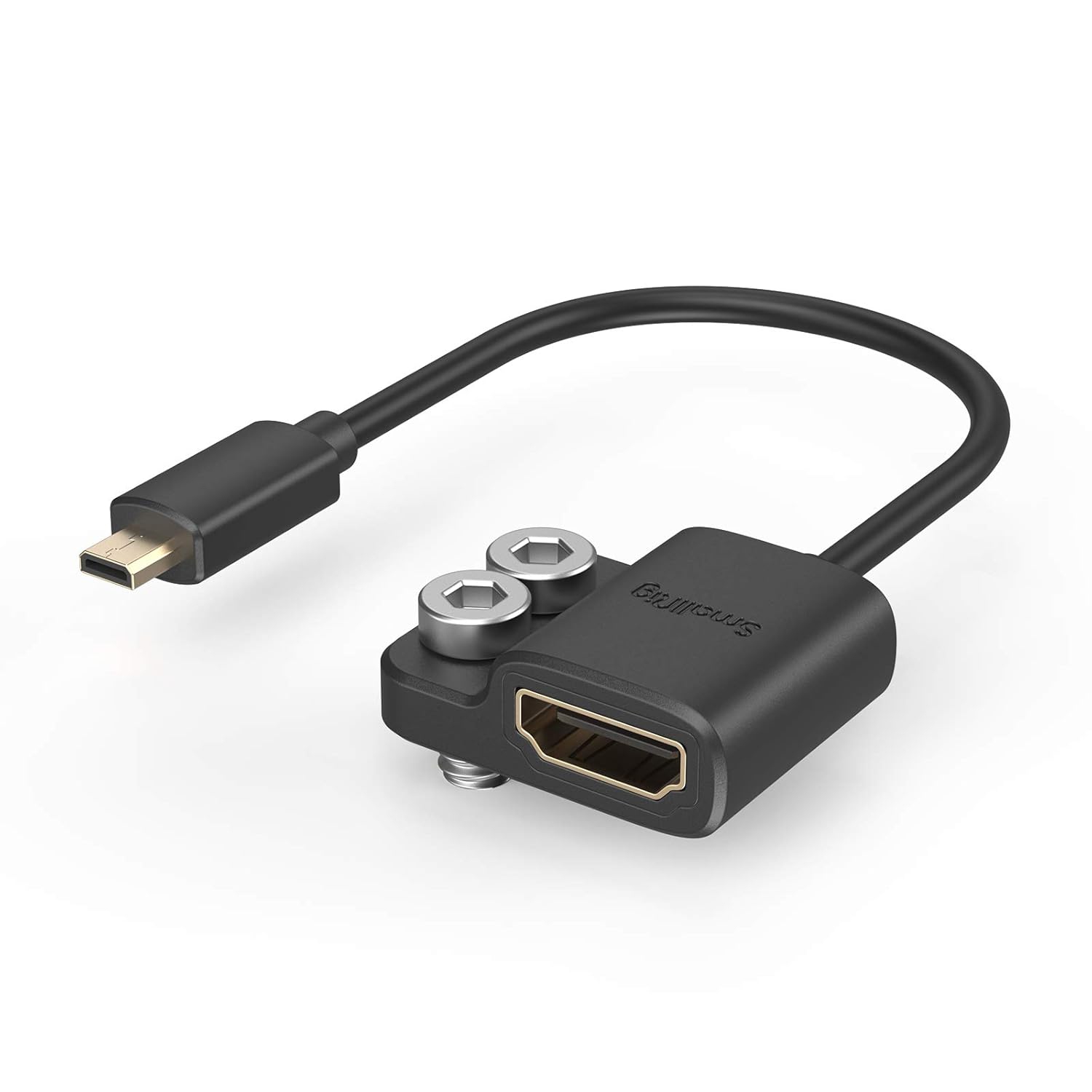 Câble adaptateur ultra-mince 4K de SmallRig, ports micro-tailles mâle vers ports pleine grandeur femelle, 4K à 60HZ, pour A7R IV A7RIII A7II A7RII de