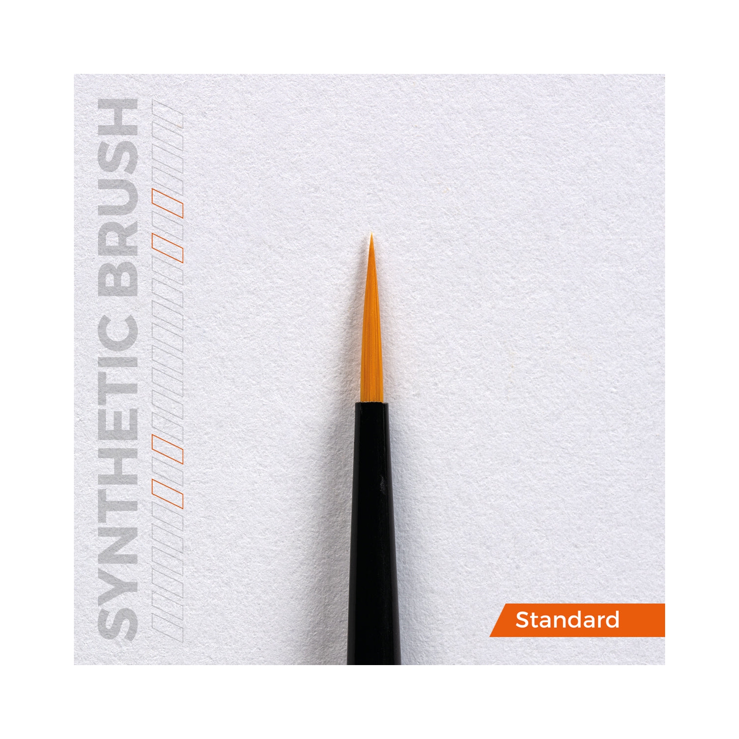 Pinceau synthétique interactif AK - rond 0