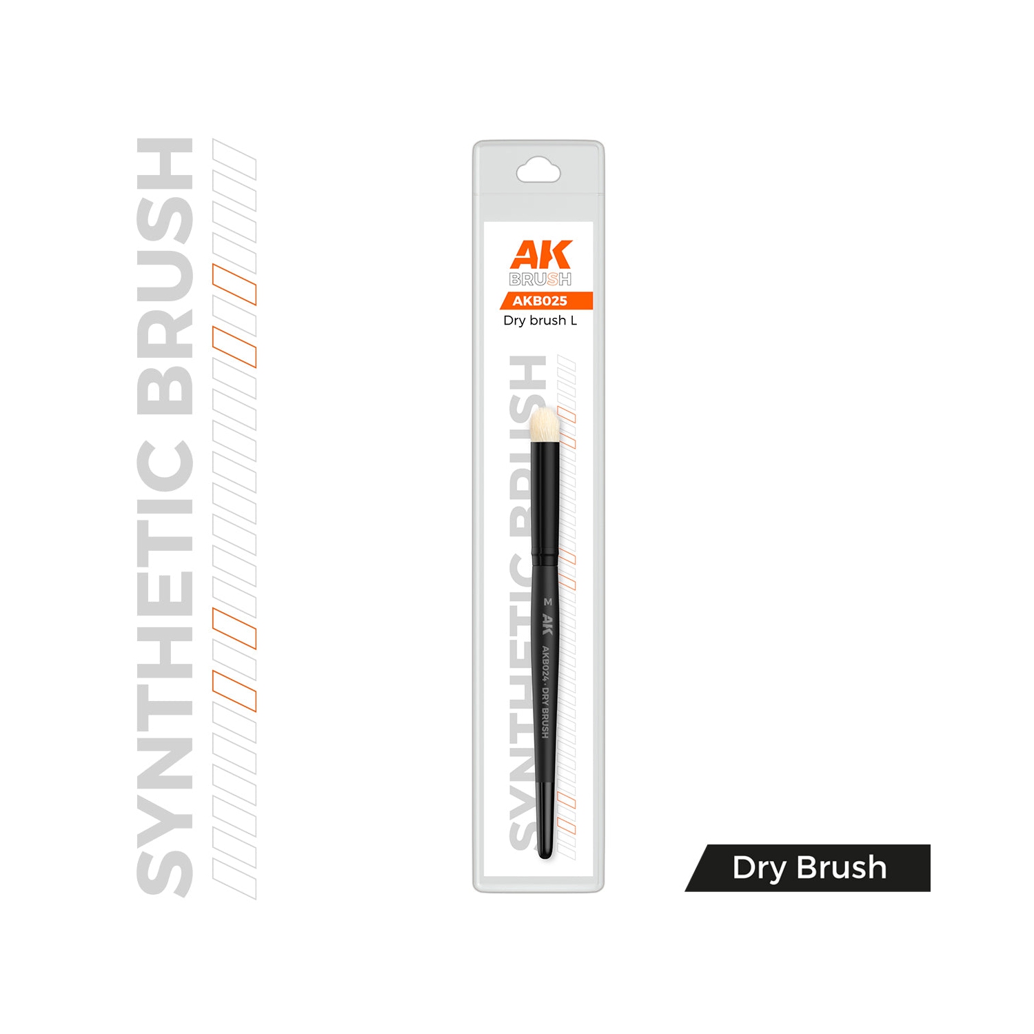 Brosse sèche synthétique interactive AK - G