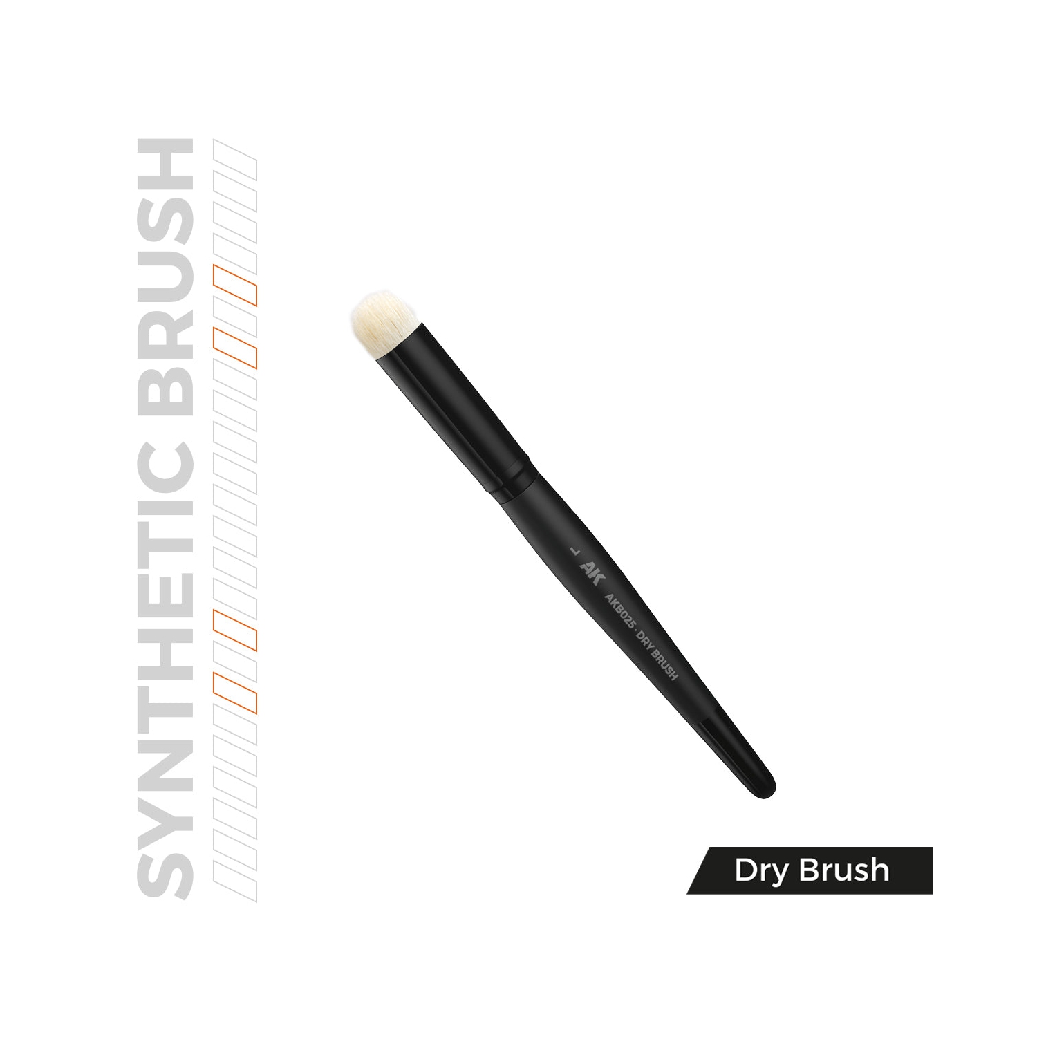 Brosse sèche synthétique interactive AK - G