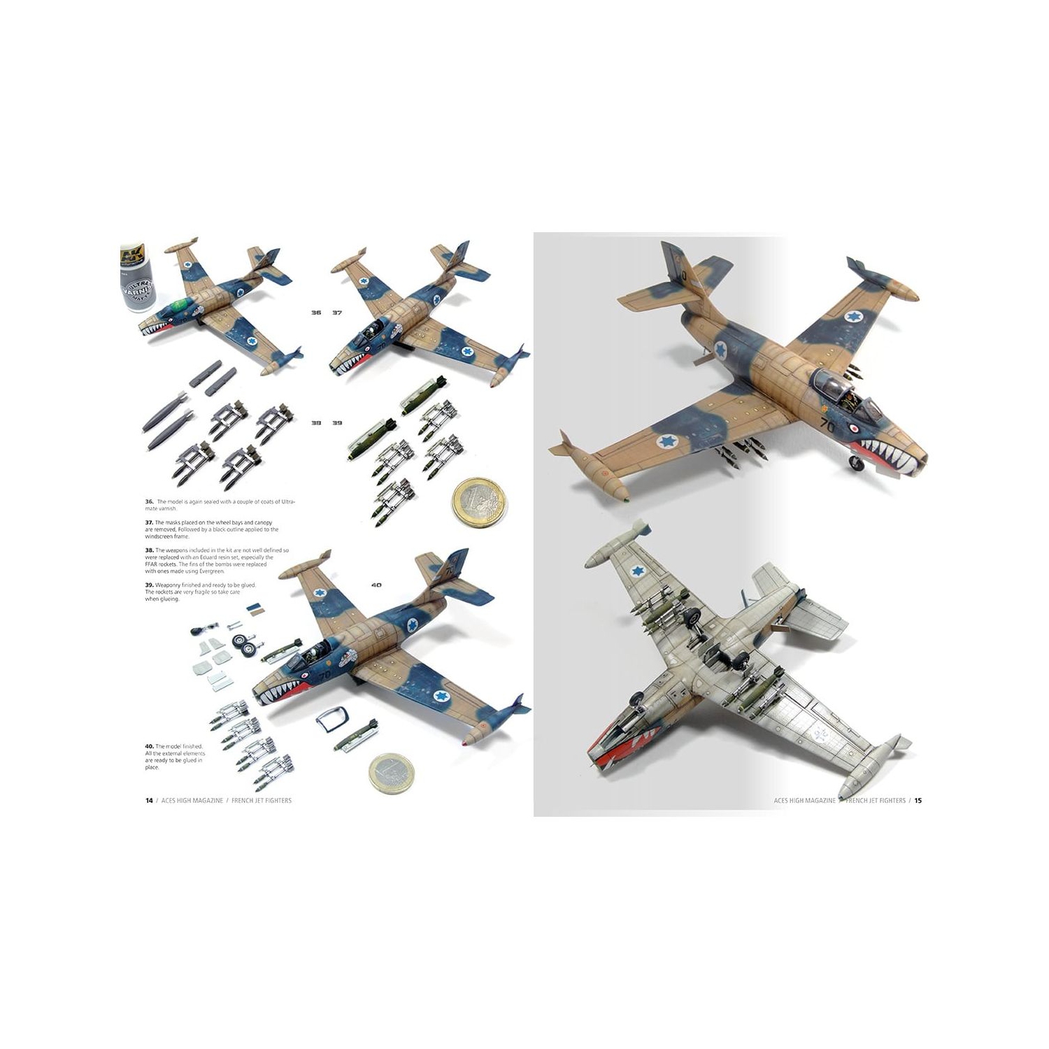 AK Interactive Issue 15. FRENCH JET FIGHTERS - English New