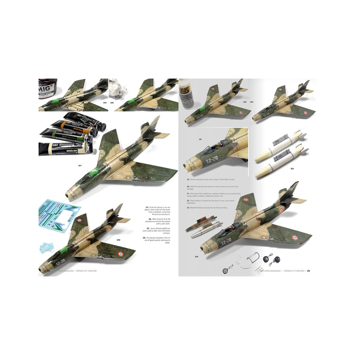 AK Interactive Issue 15. FRENCH JET FIGHTERS - English New