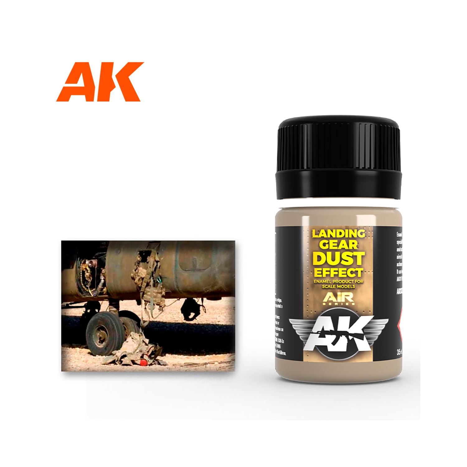 AK Interactive Weathering Landing Gear Dust