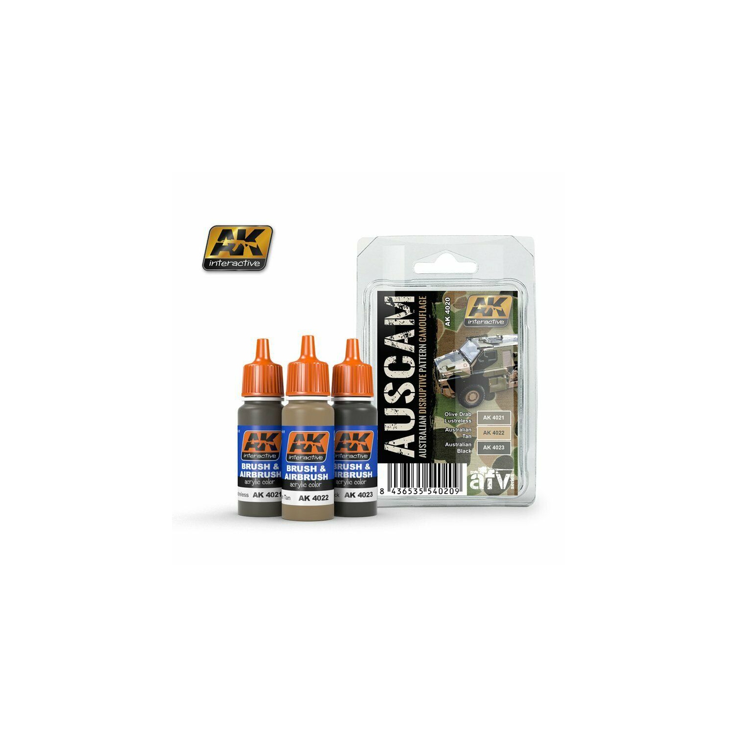 AK Interactive Australian Camouflage Colors