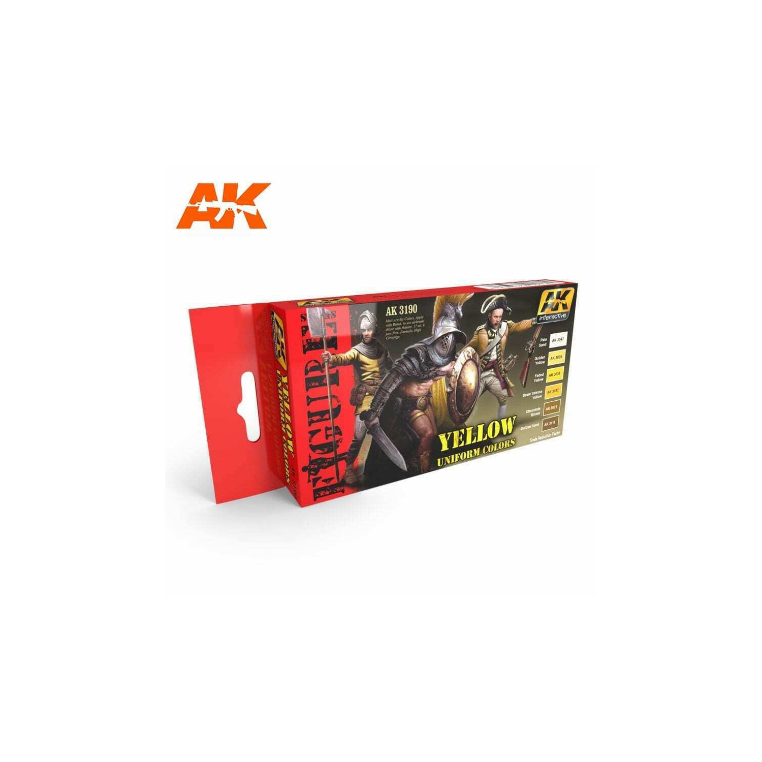 AK Interactive Yellow Uniform Colors