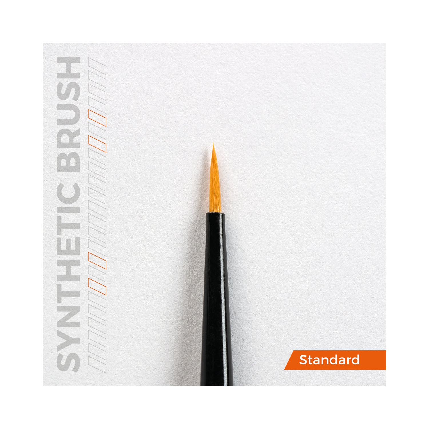 Brosse synthétique interactive AK - 2/0 ronde