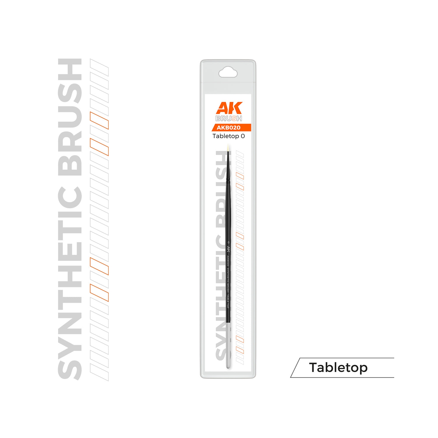 Brosse de table synthétique interactive d'AK - 0