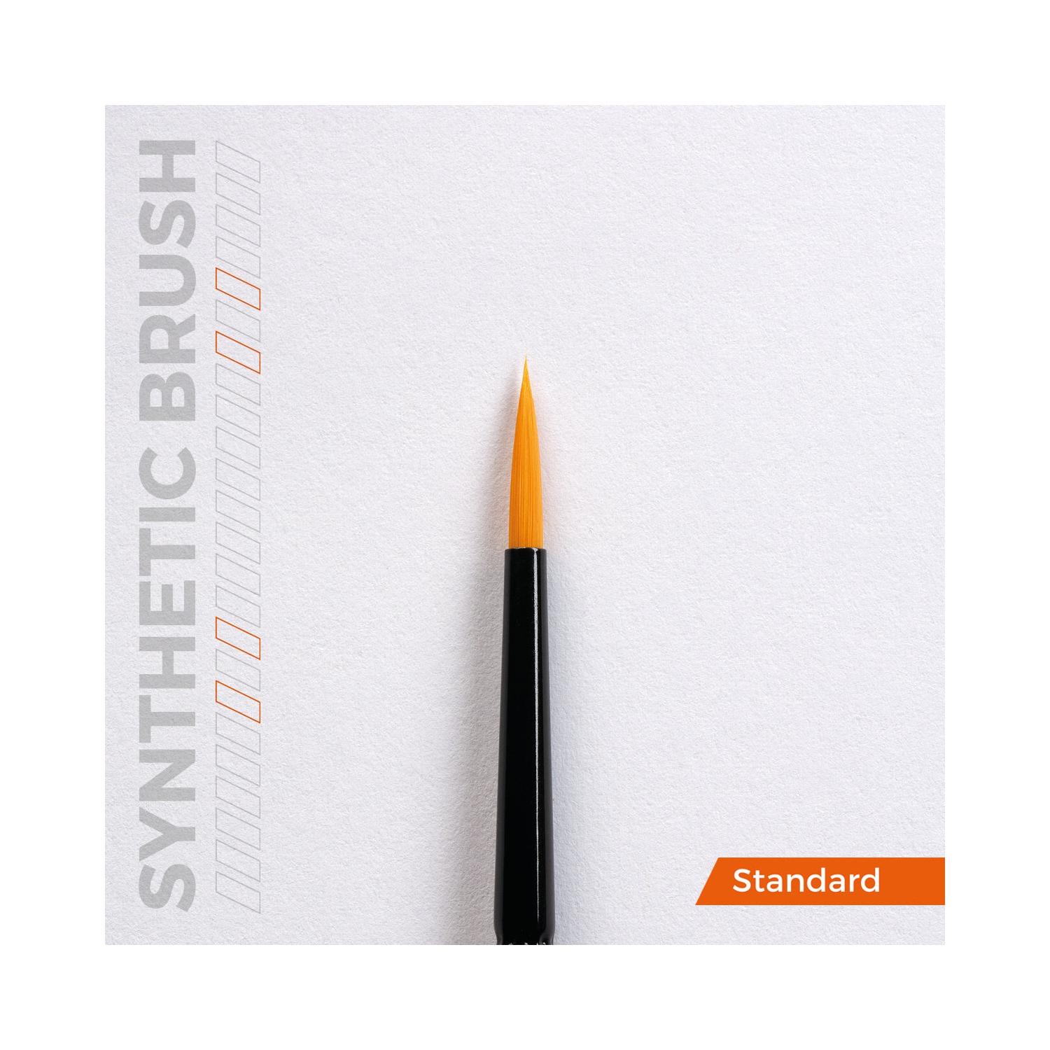 Brosse synthétique interactive AK - 2/0 ronde