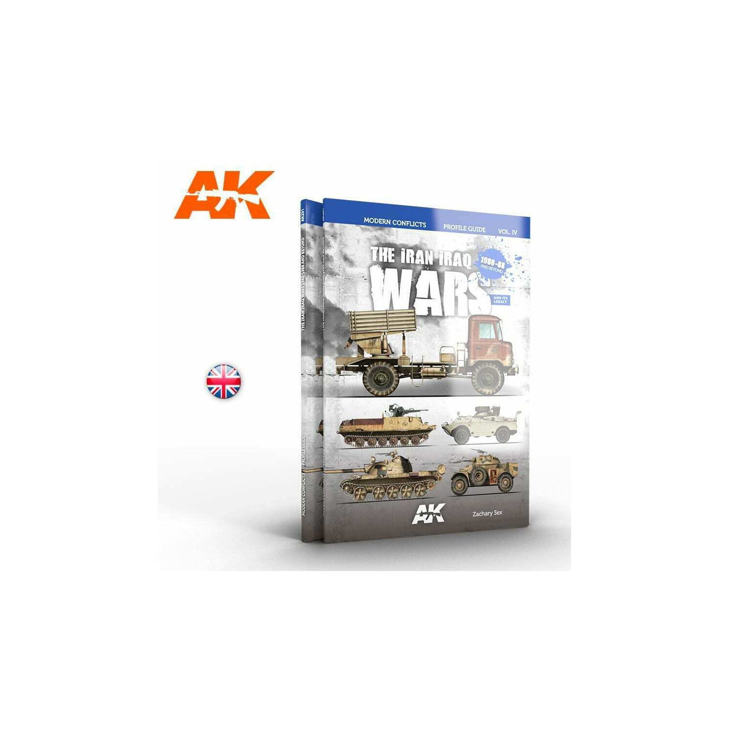 AK Interactive L'Iran Irak Wars 1980-1988 Vol. 4 Nouveau