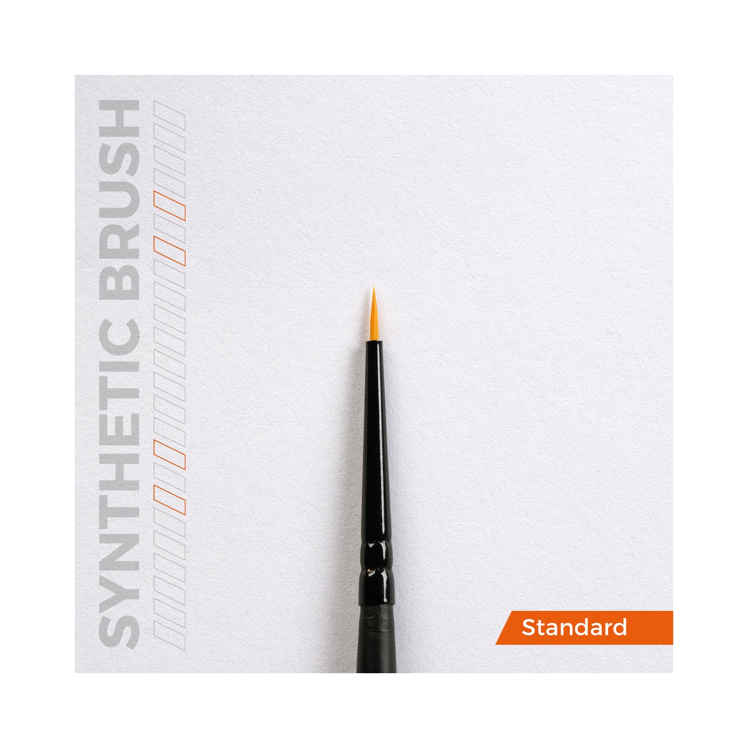 Brosse synthétique interactive AK - 4/0 ronde