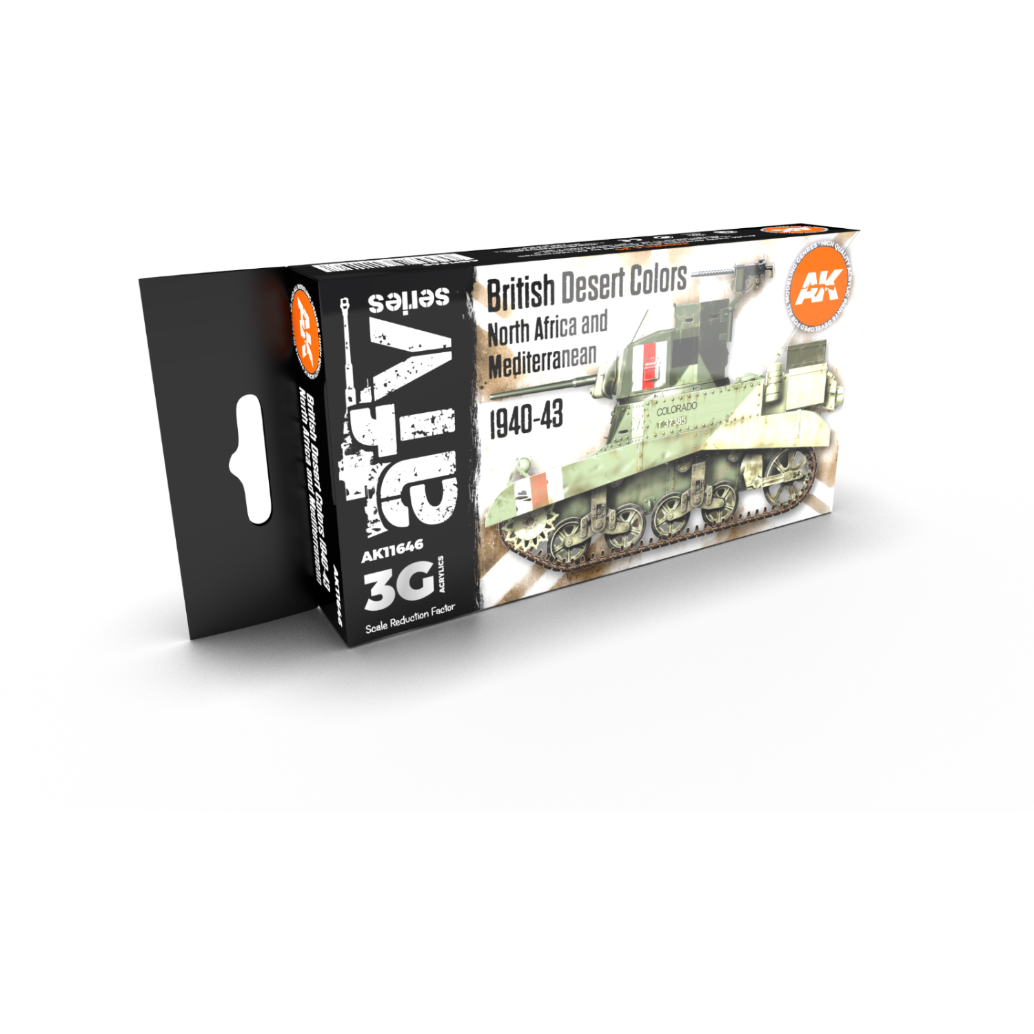 AK Interactive 3G British Desert Colours Nouveau