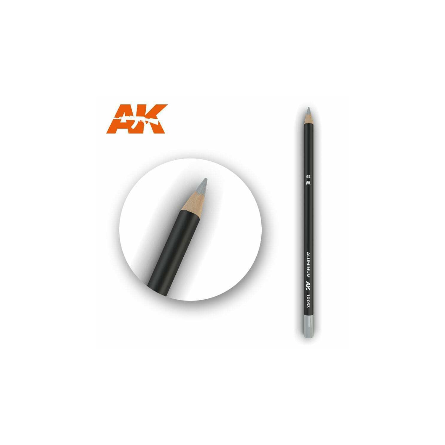 AK Interactive Watercolor Pencil Aluminum New