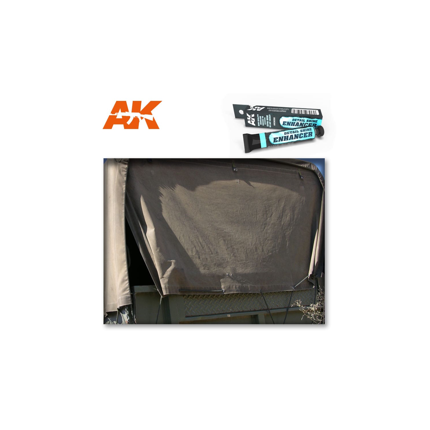 AK Interactive Detail Shine Enhancer, High Quality Modelling Grease, 20ml New