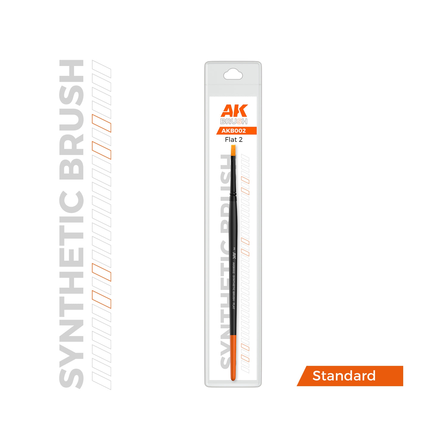 Brosse synthétique interactive AK - Plat 2