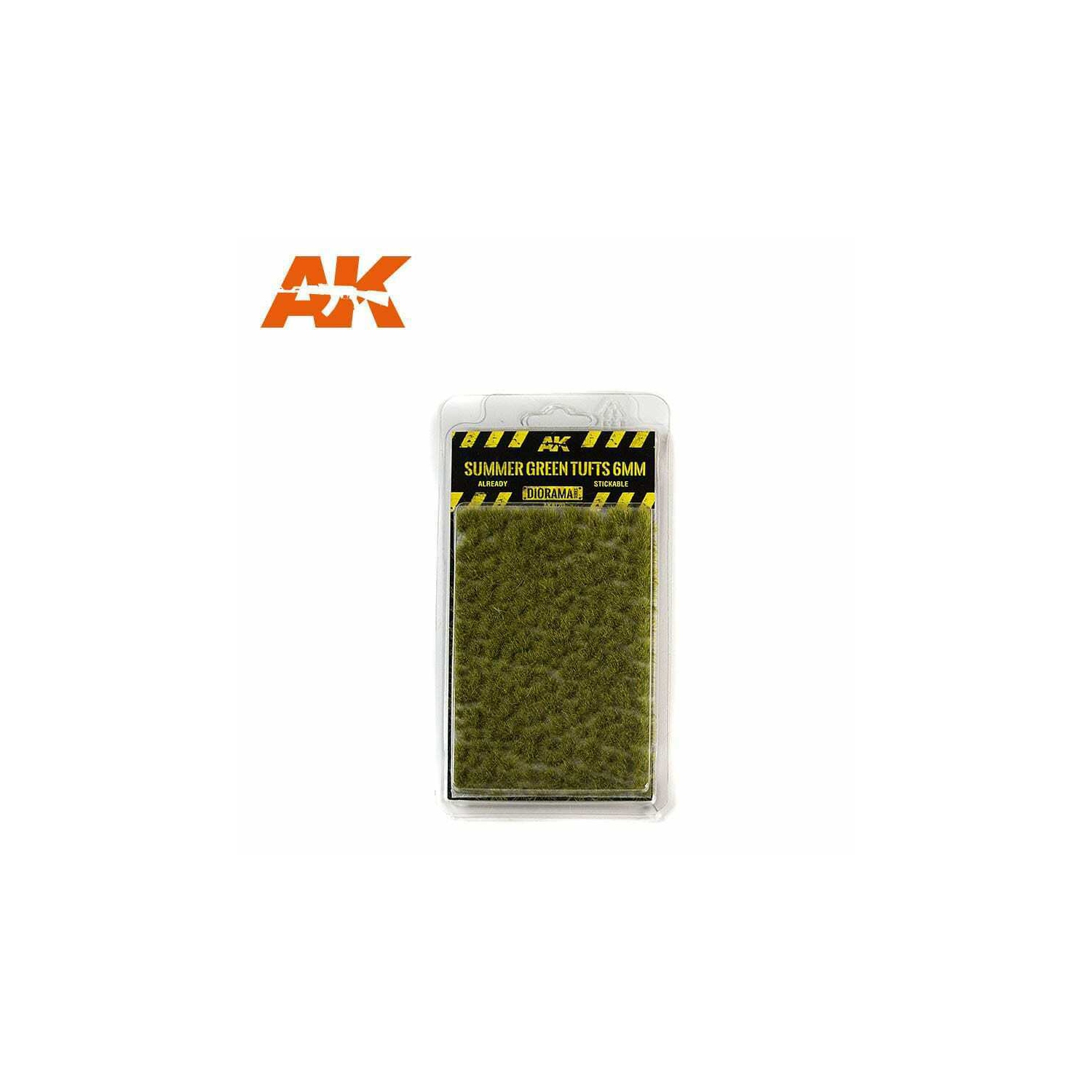 AK Interactive Summer Green Tufts 6&nbsp;mm Nouveau