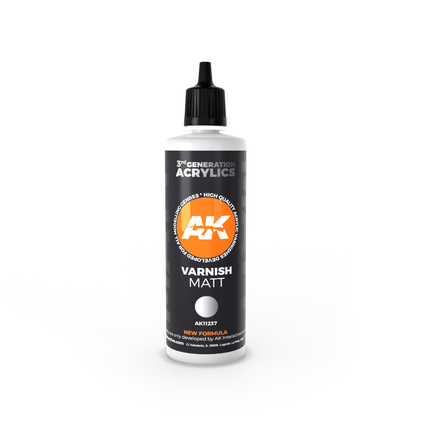 AK Interactive 3rd Gen Matt Varnish 100 ml New