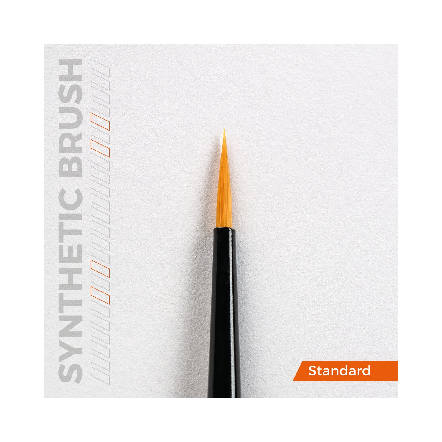 Pinceau synthétique interactif AK - rond 1