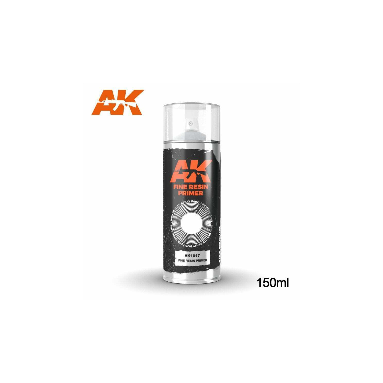 AK Interactive Fine Resin Primer - Spray 150ml New