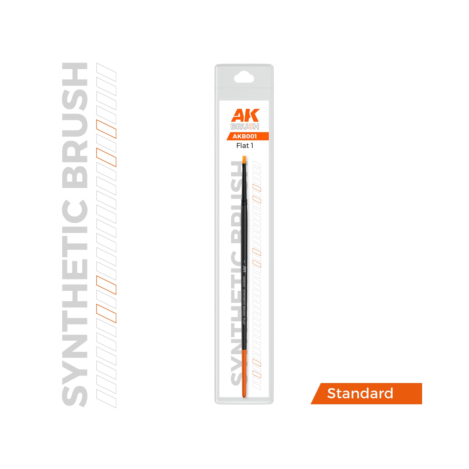 Brosse synthétique interactive AK - Plat 1