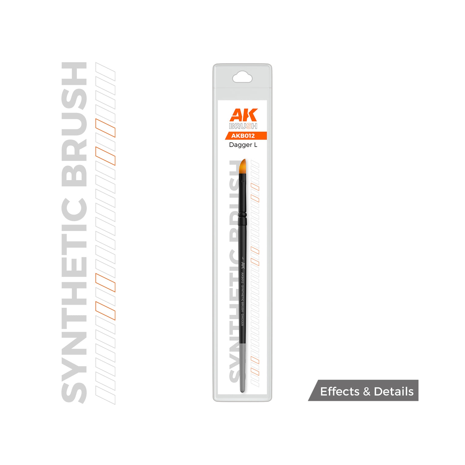 Brosse synthétique interactive AK - Dagger L