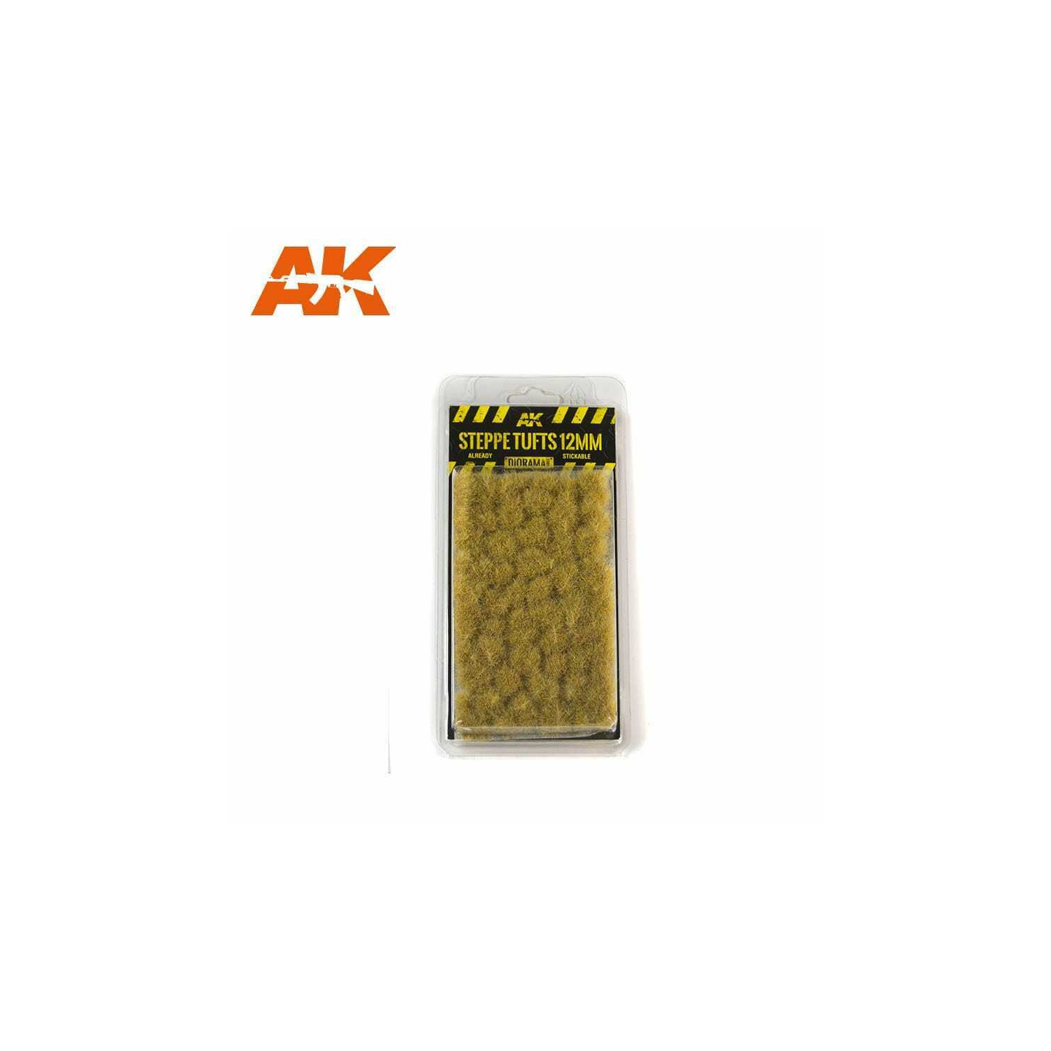 AK Interactive Steppe Tufts 12&nbsp;mm Nouveau