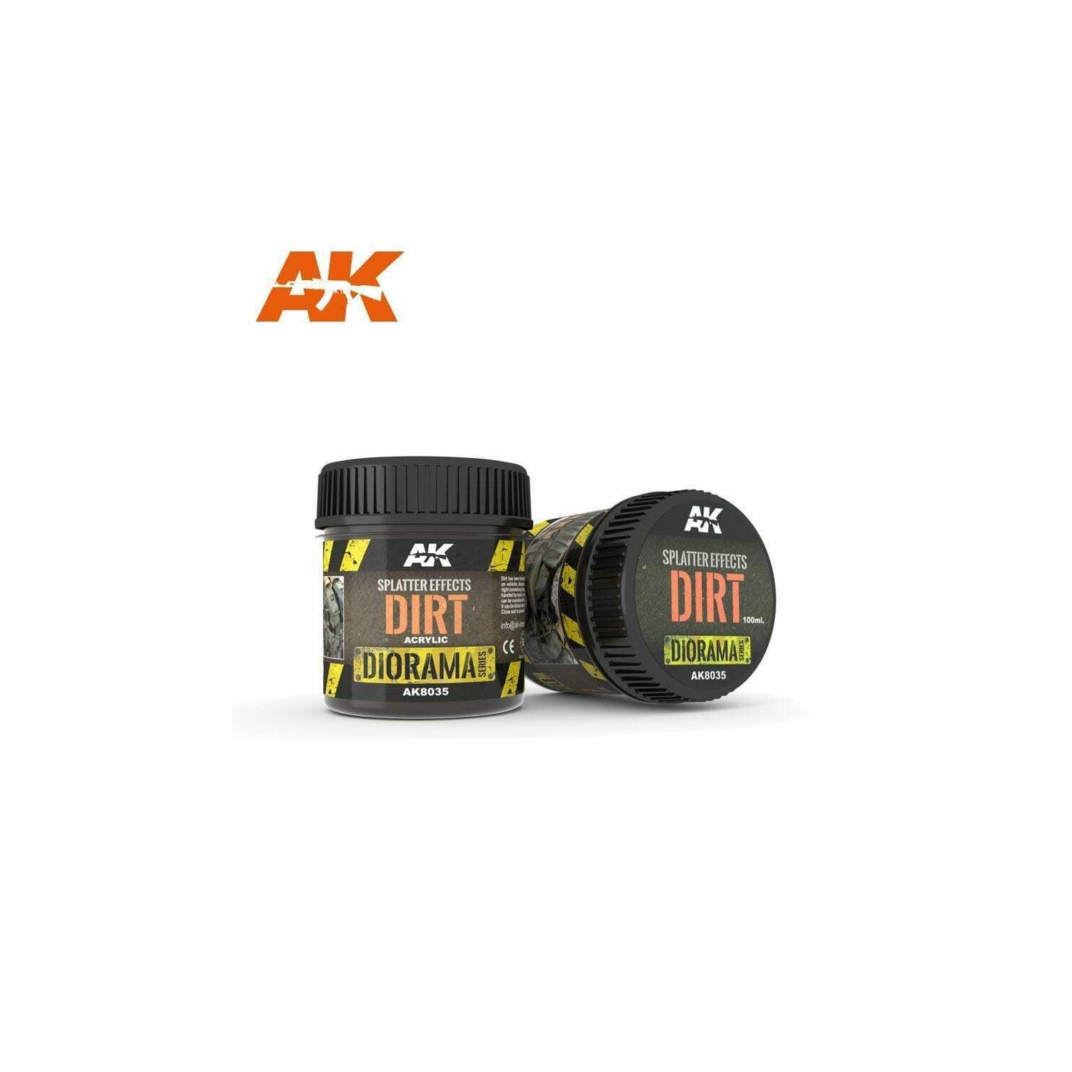 AK Interactive Splatter Effects Dirt - 100ml New