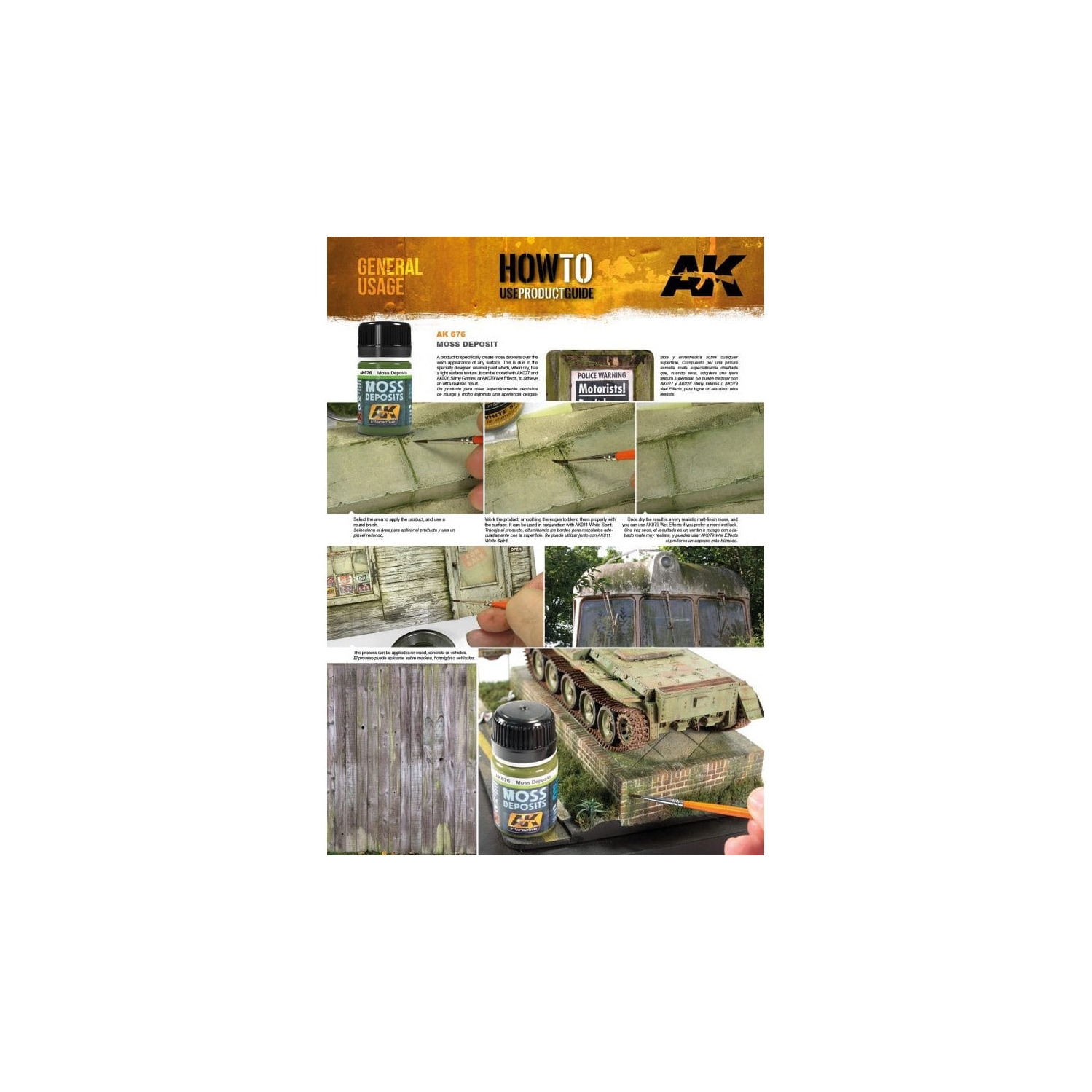 AK Interactive Weathering Moss Deposits