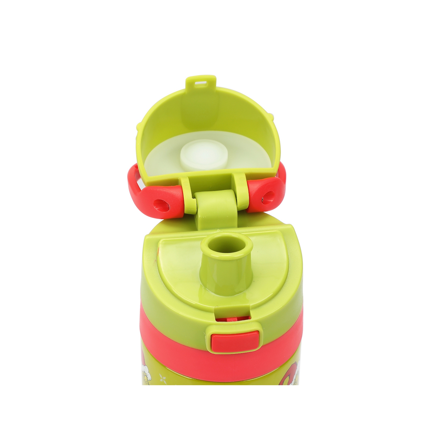 Bouteille d'eau en acier inoxydable vert de 24 oz de The Grinch & Cindy-Lou Who