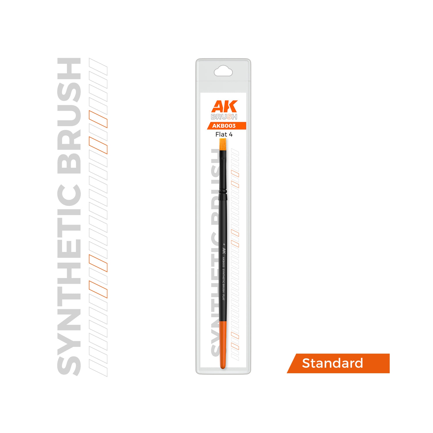 Brosse synthétique interactive AK - Plat 4