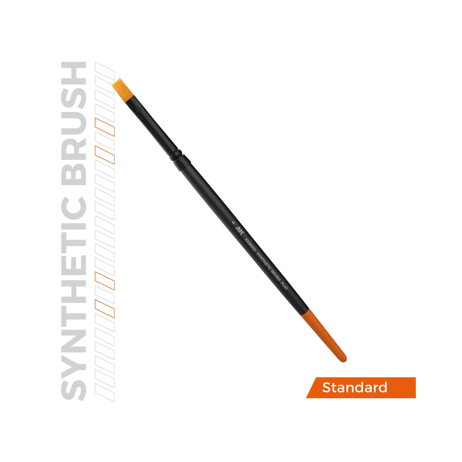 Brosse synthétique interactive AK - Plat 4