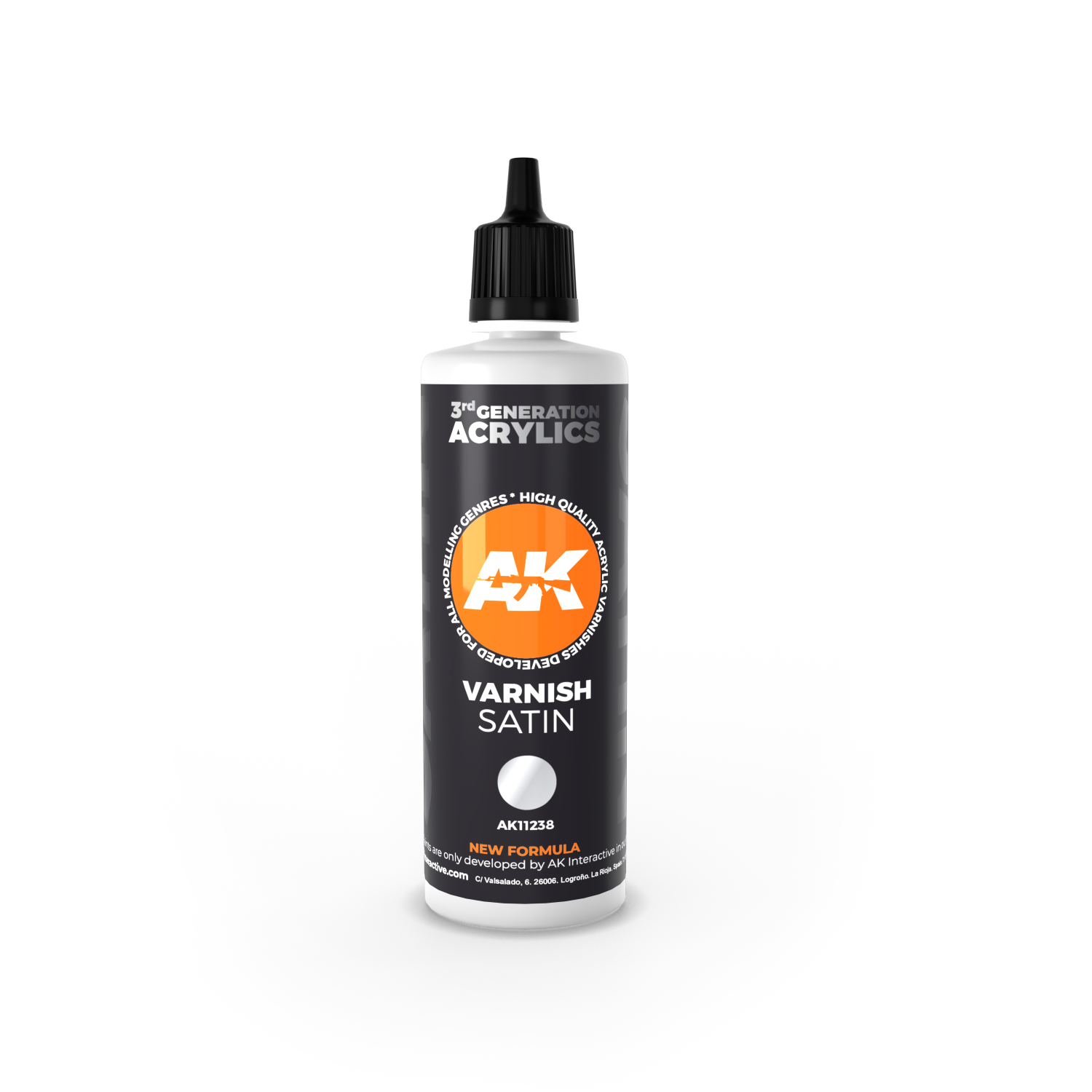 AK Interactive 3rd Gen Satin Varnish 100 ml New